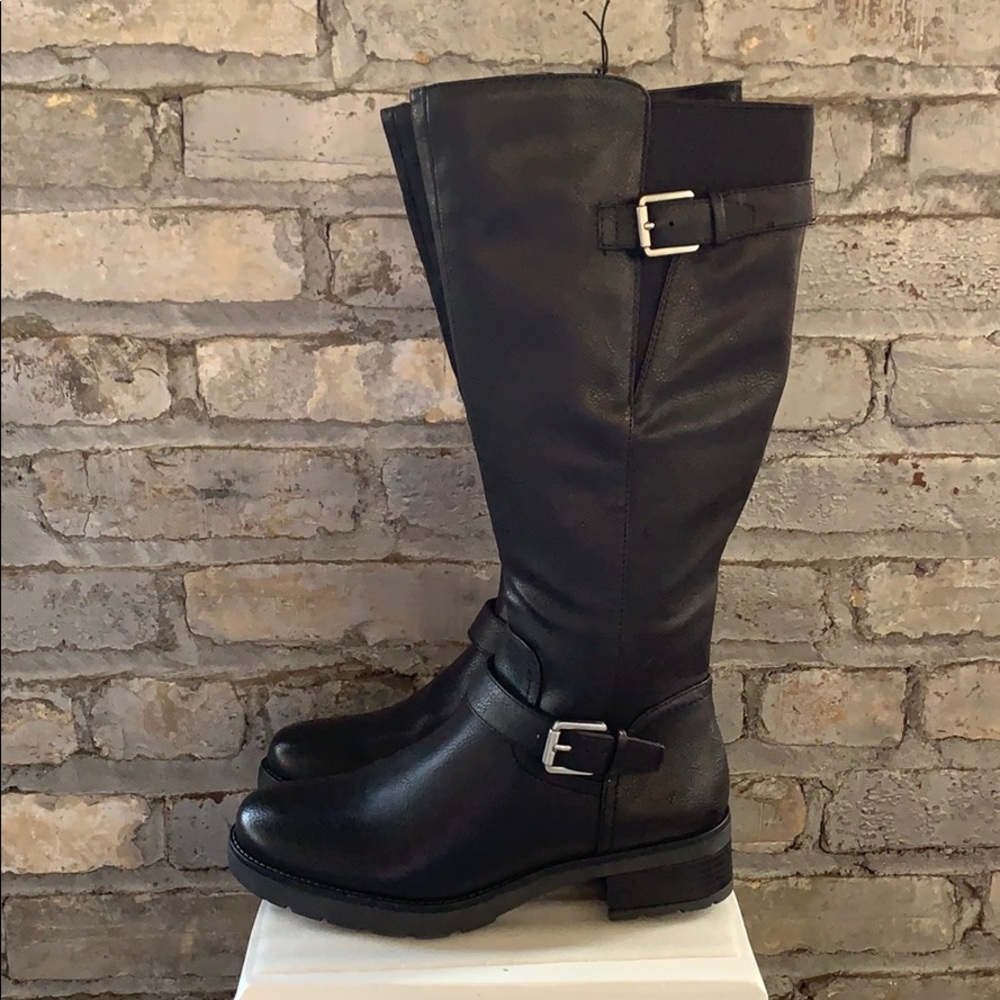 New Soul Naturalizer Tall Buckle Boot Black - Picture 2 of 8